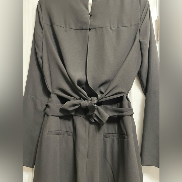 Black BCBG Cropped Jumpsuit NWT - Picture 4 of 7